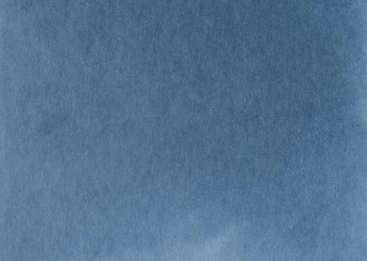 A dimension image of the Richell Blue cushion with 43cm x 43cm