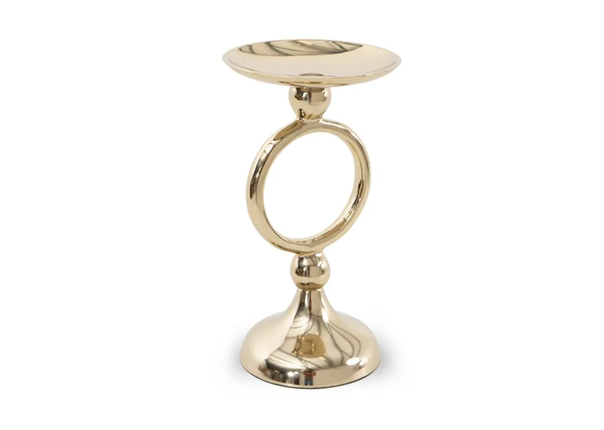 Myrrh Small Gold - Christmas Candle Holder