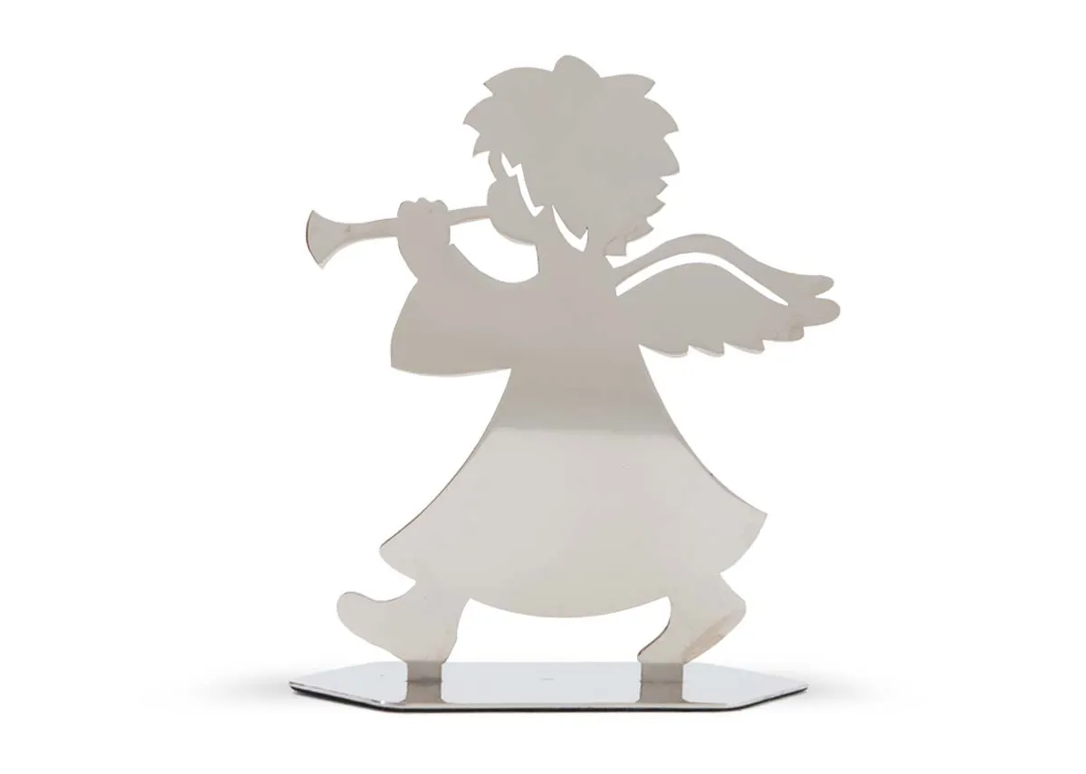 Nickel Angel Decor - Christmas Ornament
