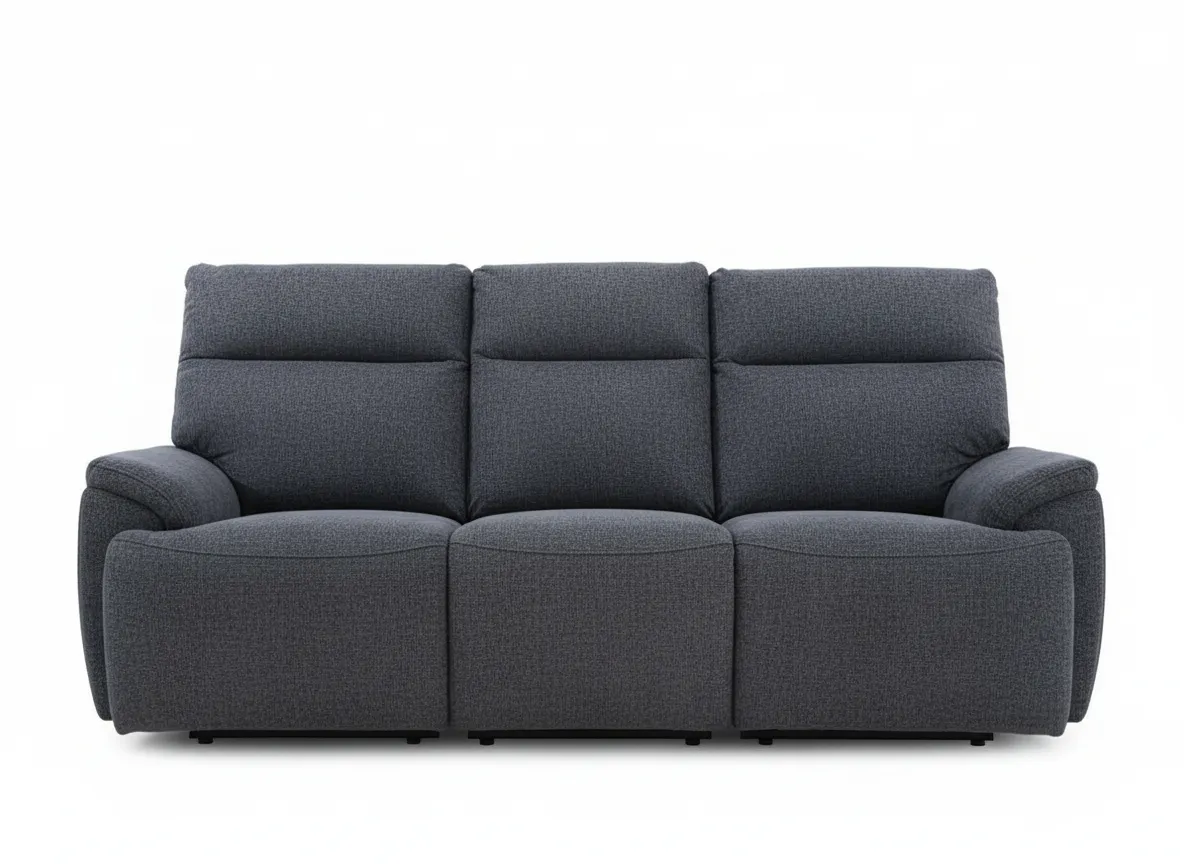 A dimension image of the Mallow Charcoal 3 Seater with 241cm x 99cm x 99cm