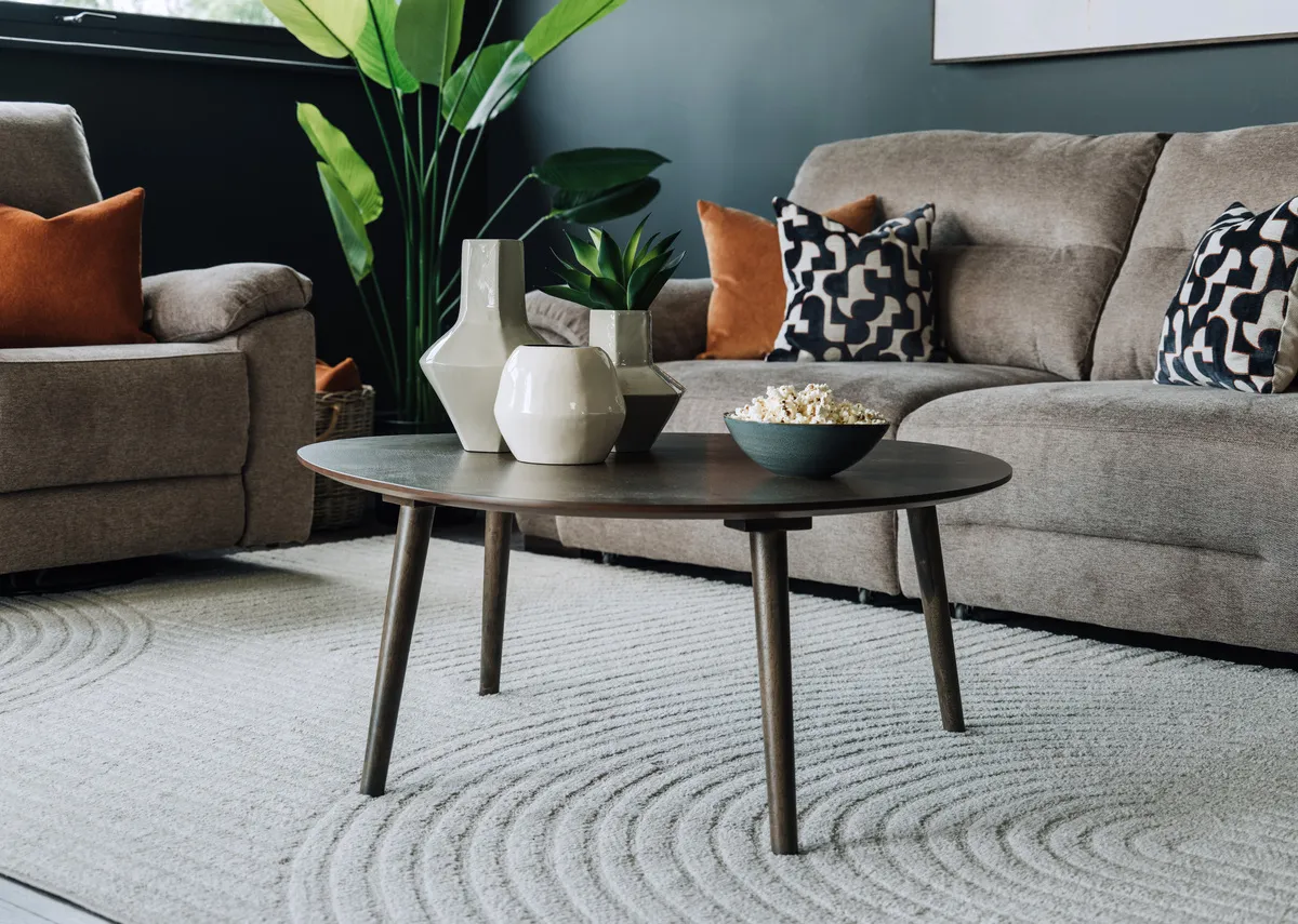 Brown Wood Coffee Table - Sonoma