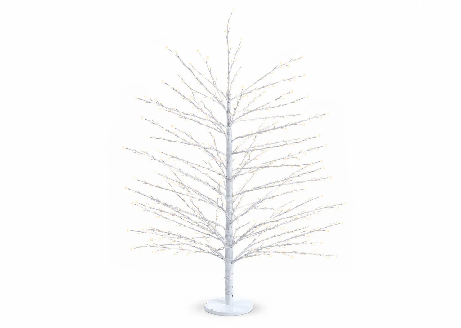 Spirit White 4ft6 (120cm) with 1000 LED Lights - Christmas Tree