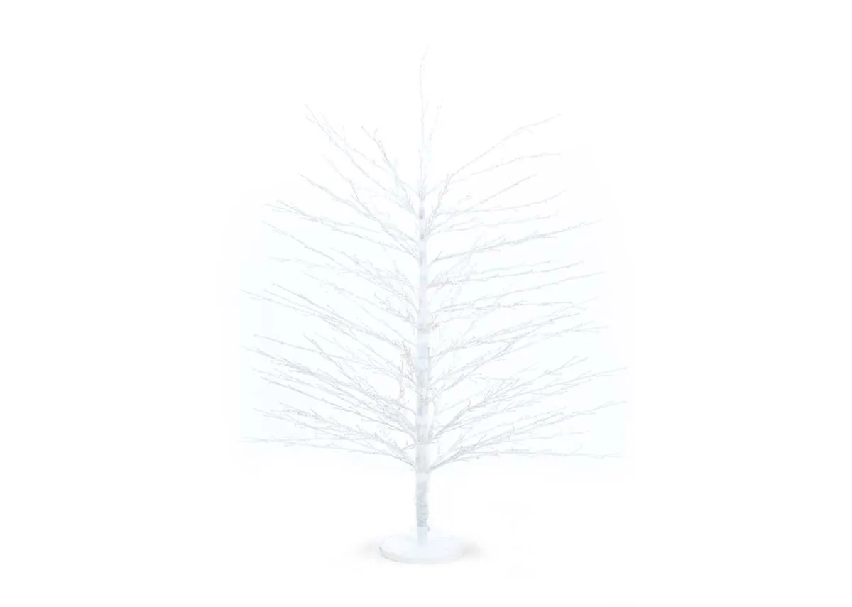 Spirit White 4ft6 (120cm) with 1000 LED Lights - Christmas Tree