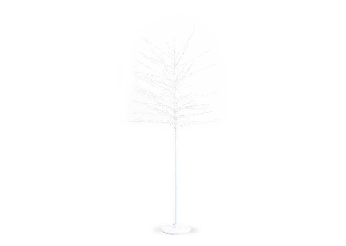 Rudy White 6ft (180cm) with 900 LED Lights - Christmas Tree