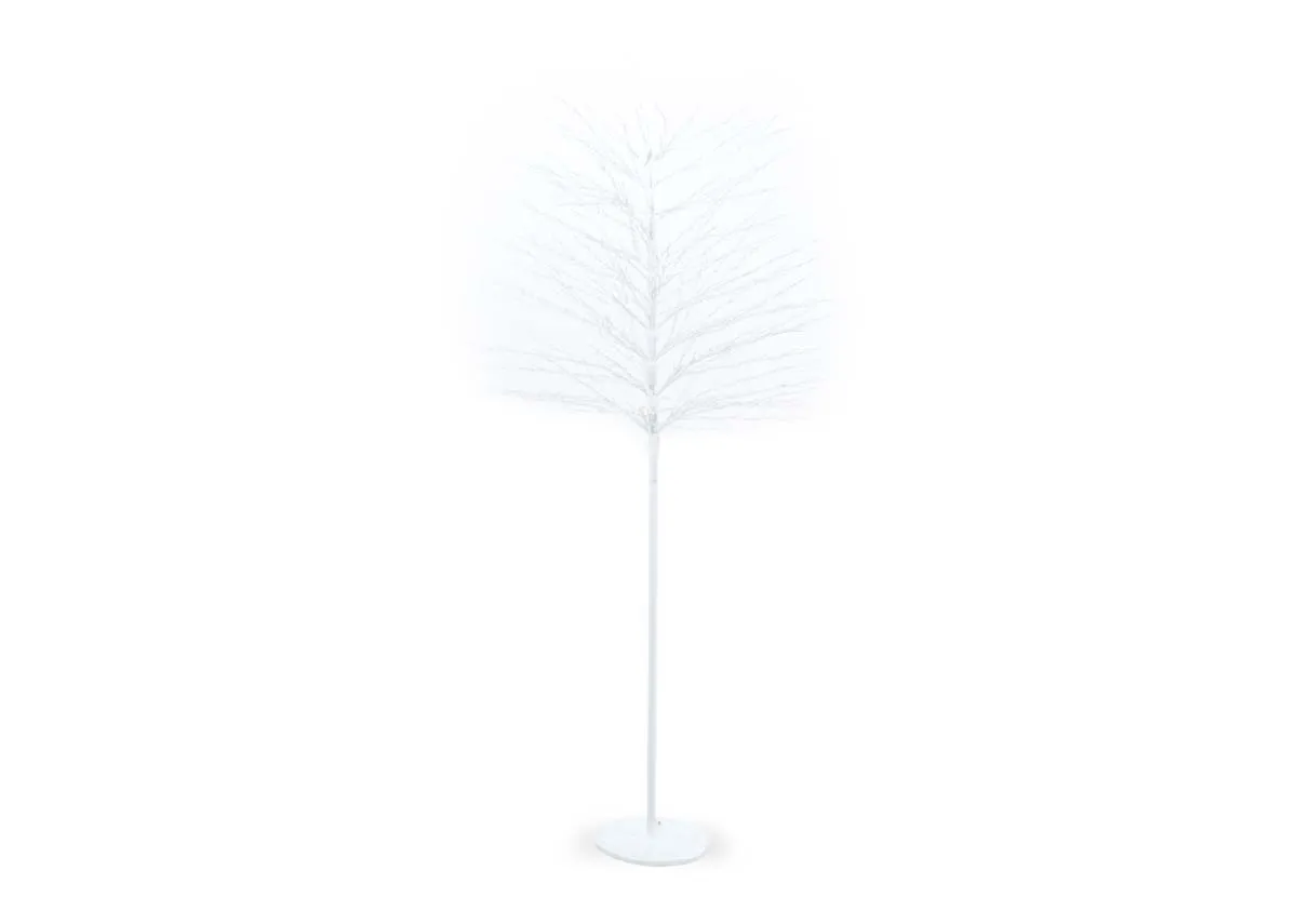 Rudy White 7ft (210cm) with 1300 LED Lights - Christmas Tree