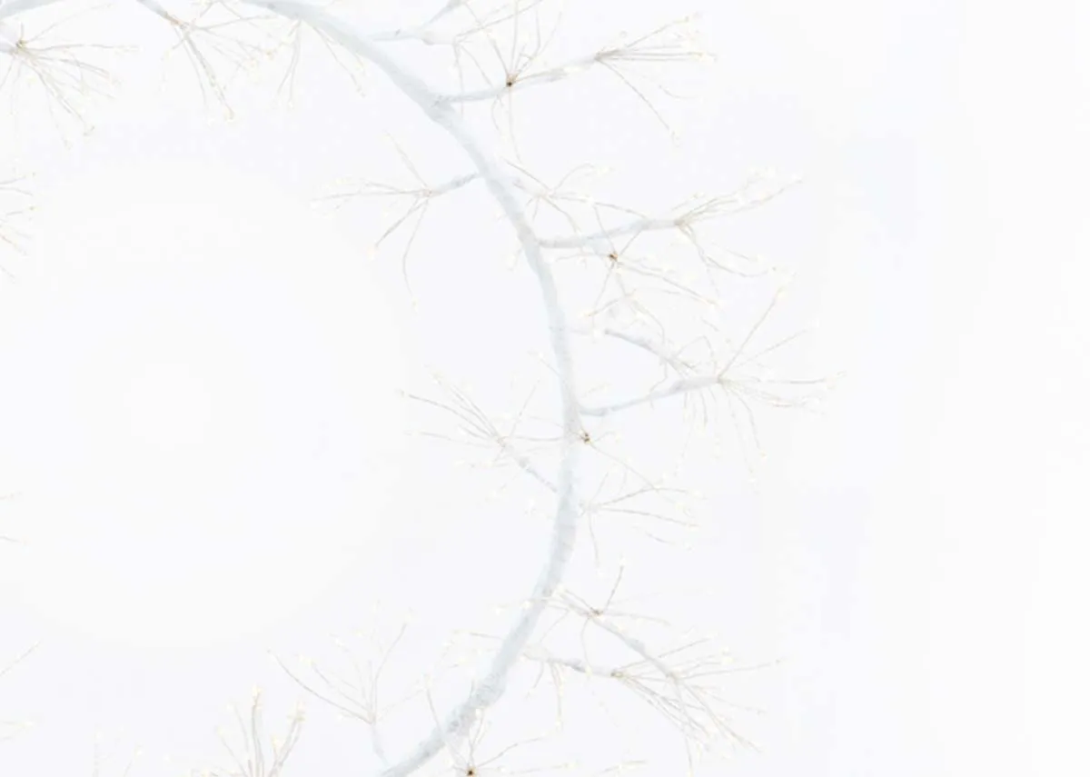 A dimension image of the Fair wreath with 60cm