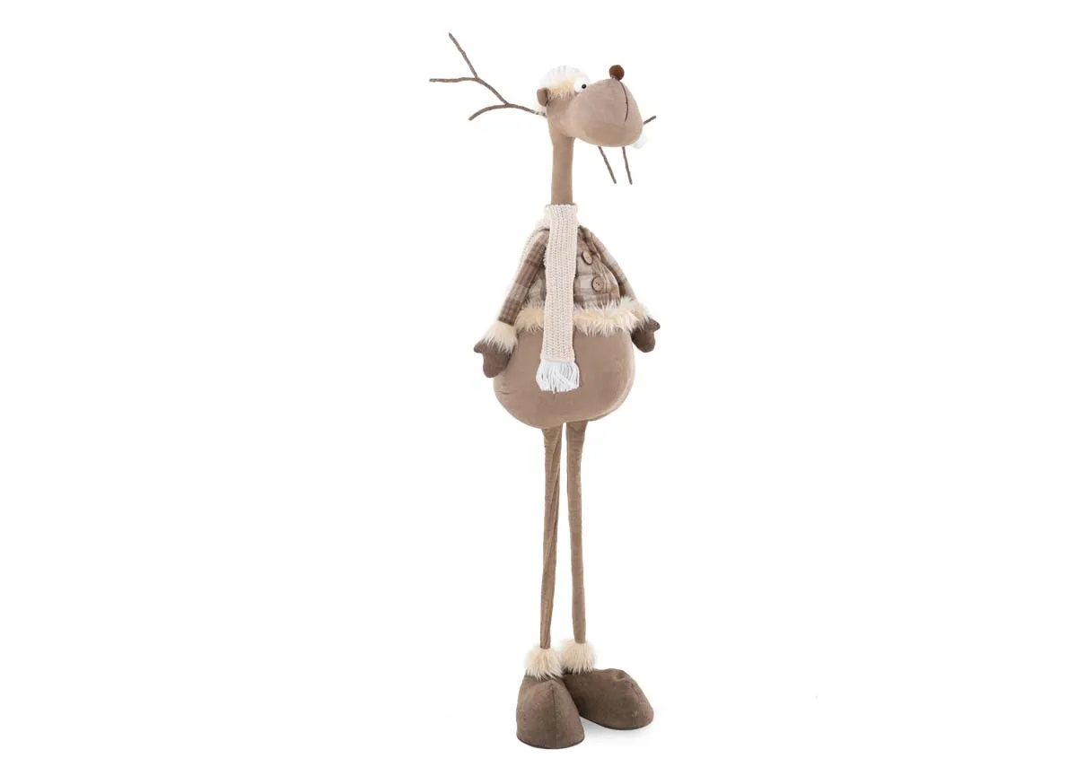 Charlie the Reindeer Beige - Christmas Figurine