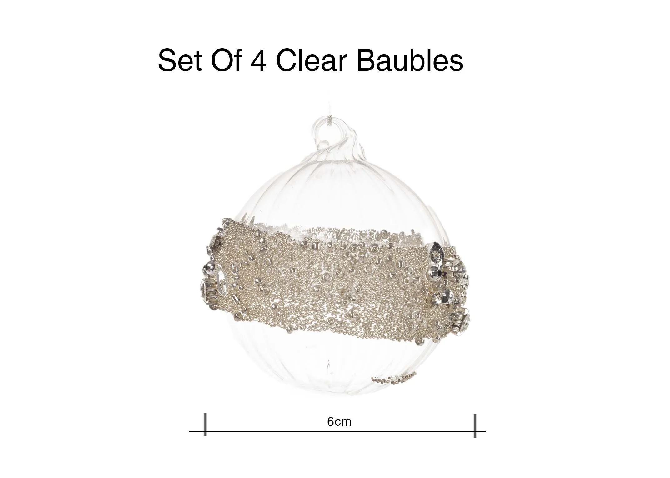 A dimension image of the Drummer Boy baubles with 6cm