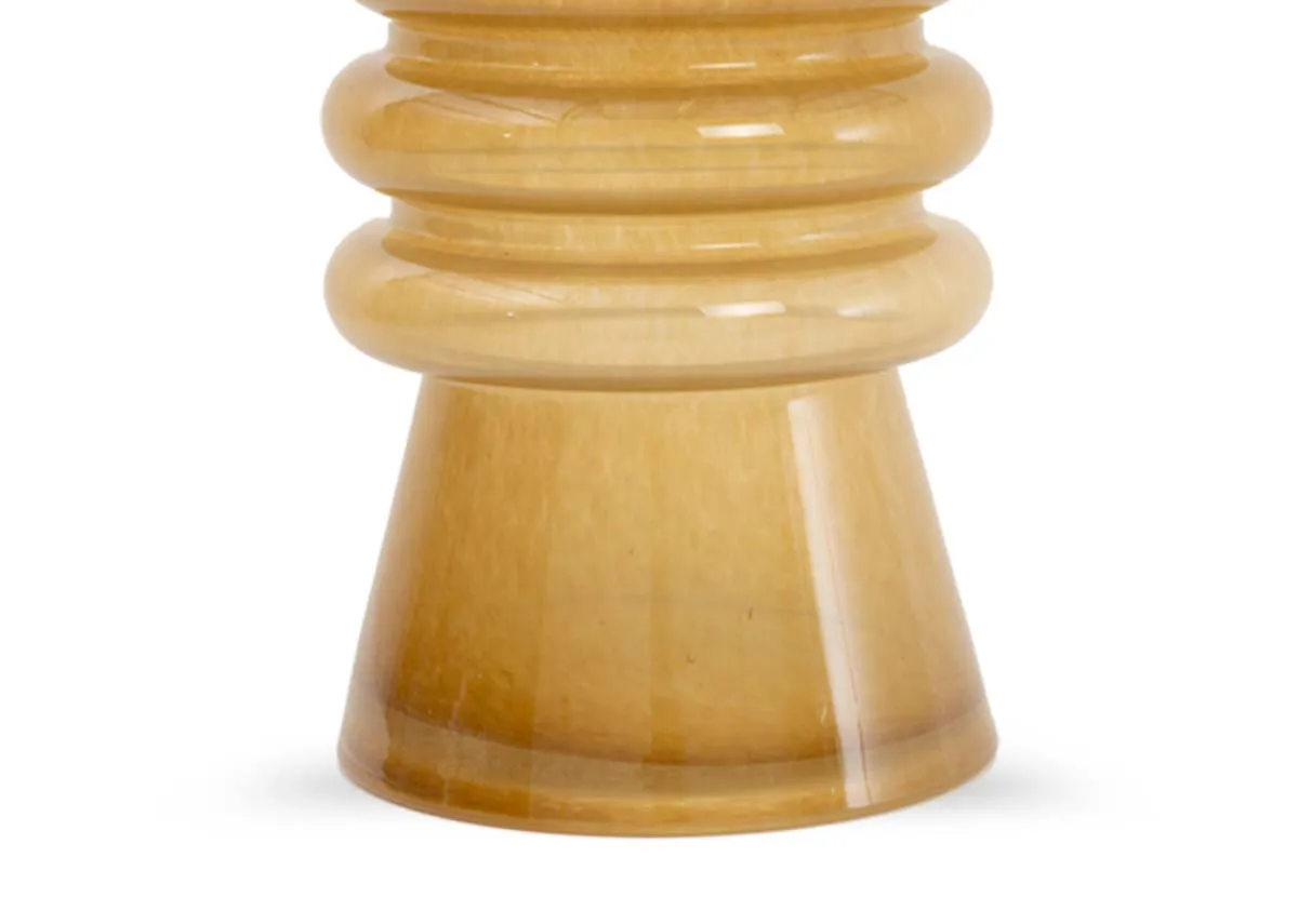 A dimension image of the Benaco Medium vase with 13cm x 23cm