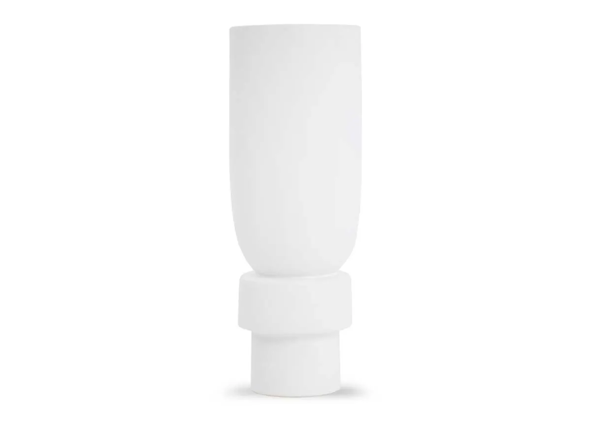 Large White Vase - Rossio