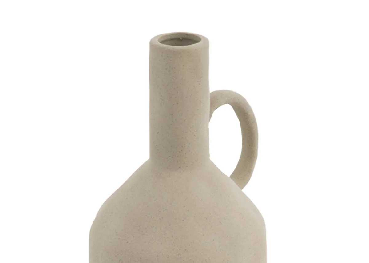 A dimension image of the Large Jonai Vase with 18.5cm x 35.5cm