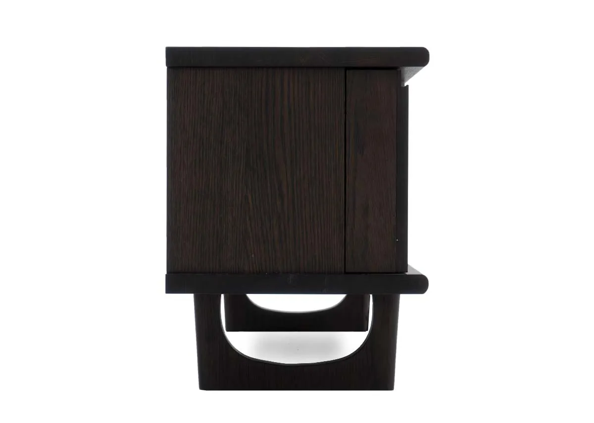A dimension image of the Flow Espresso TV Unit with 180cm x 40cm x 57cm