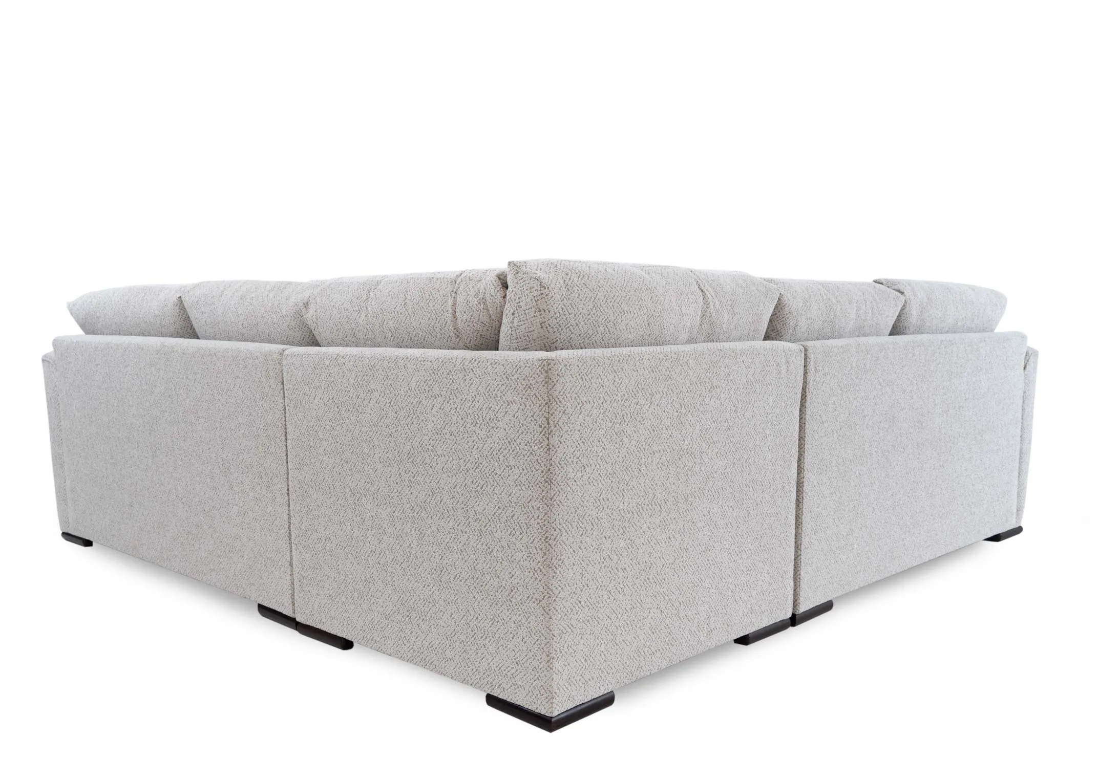 A dimensionimage of the Carraroe corner sofa with 97cm x 250cm x 90cm