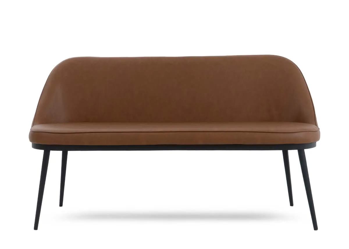 A dimension image of the gain Sofa Bench with 144cm x 60cm x 82cm 