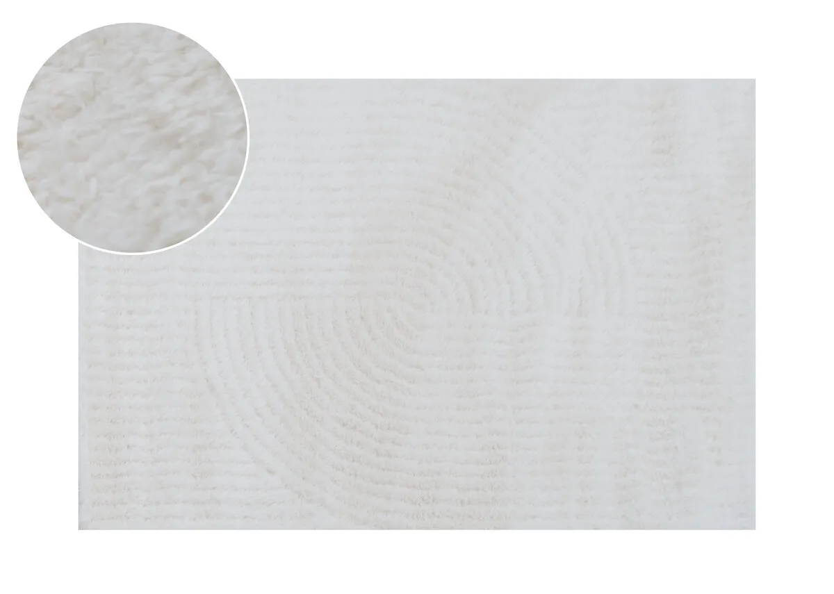 Cream 160cm x 230cm Medium Rug - Briony