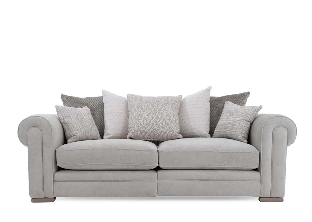 A dimension image of the Olivia PB Sofa with 235cm x 105cm x 92cm