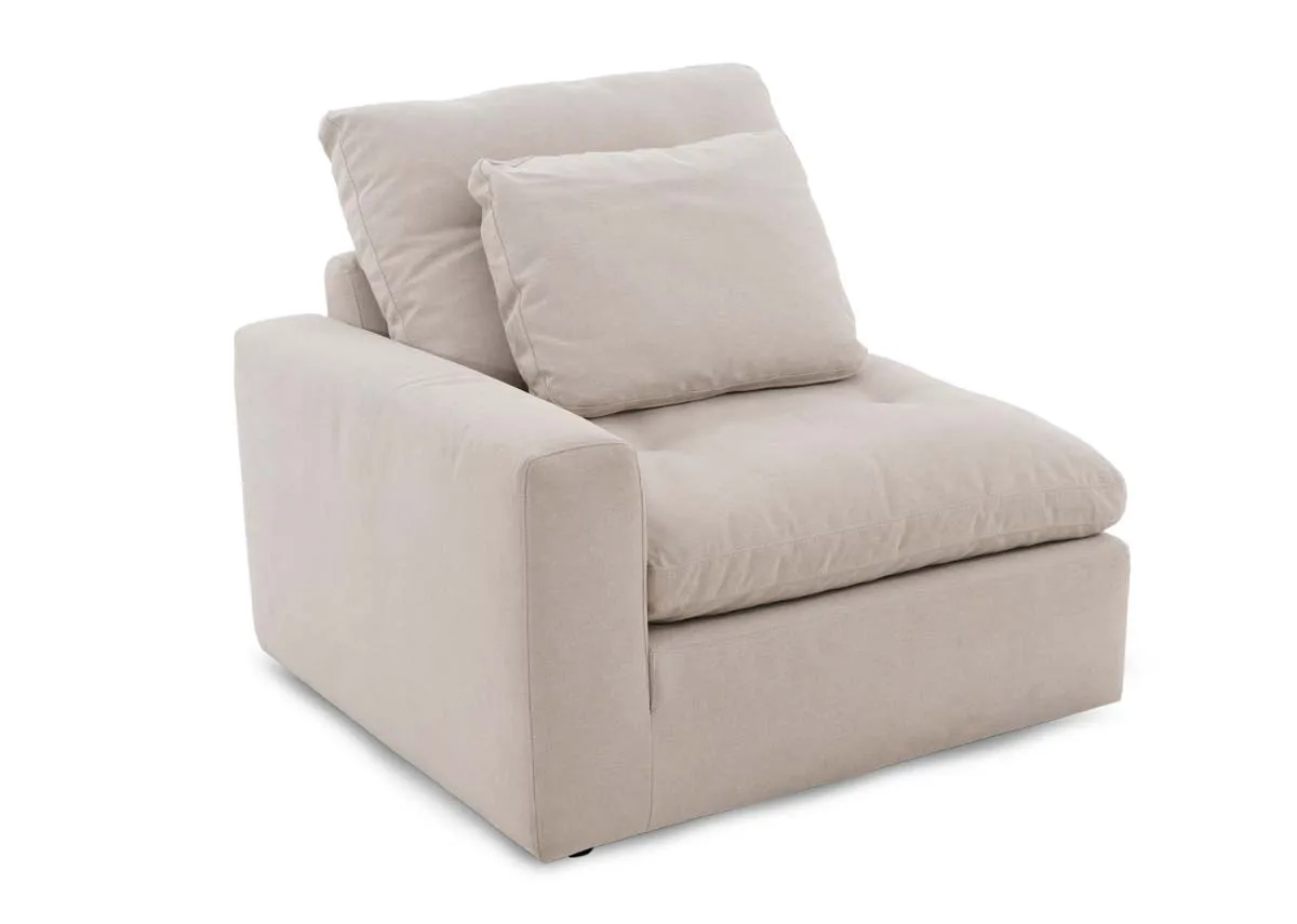 Beige Easy Clean Fabric 1.5 Arm LAF Unit - Cozy