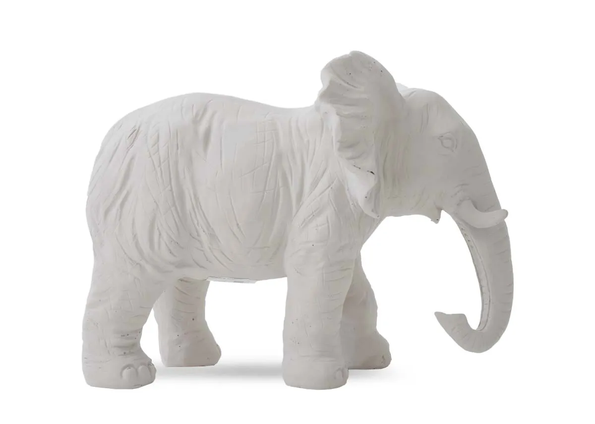 A dimension image of the Elephant Large ornament with 30.5cm x 24cm 