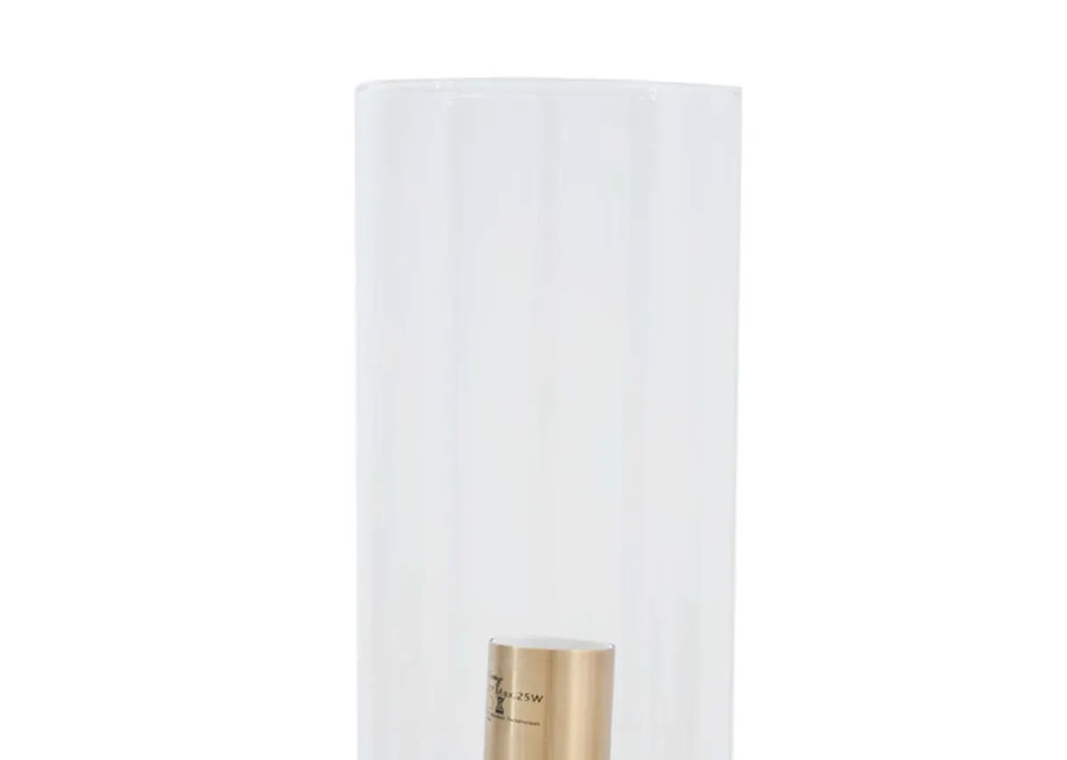 A dimension image of the Rylano table lamp with 12cm x 35cm