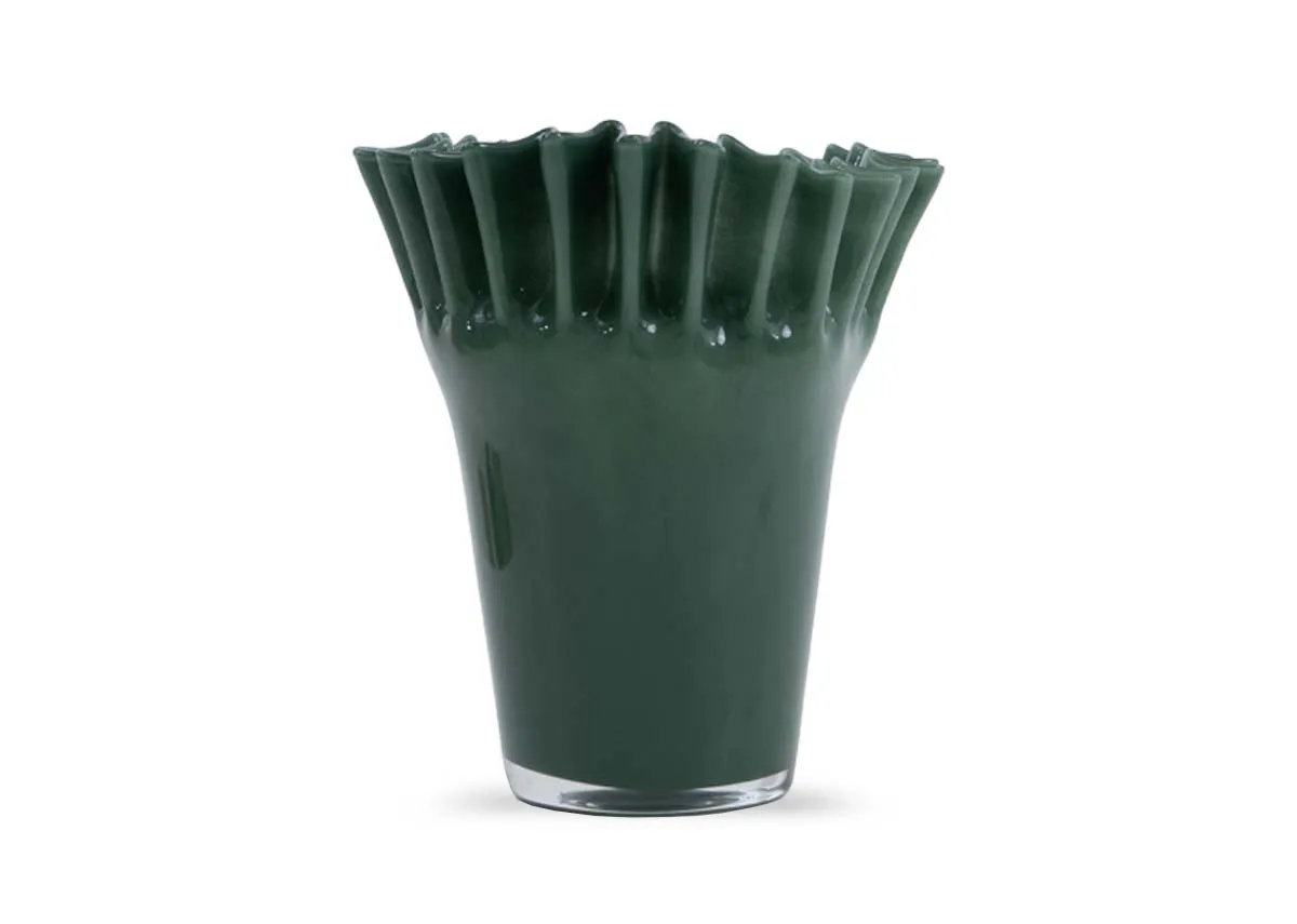Small Dark Green Vase - Barriro