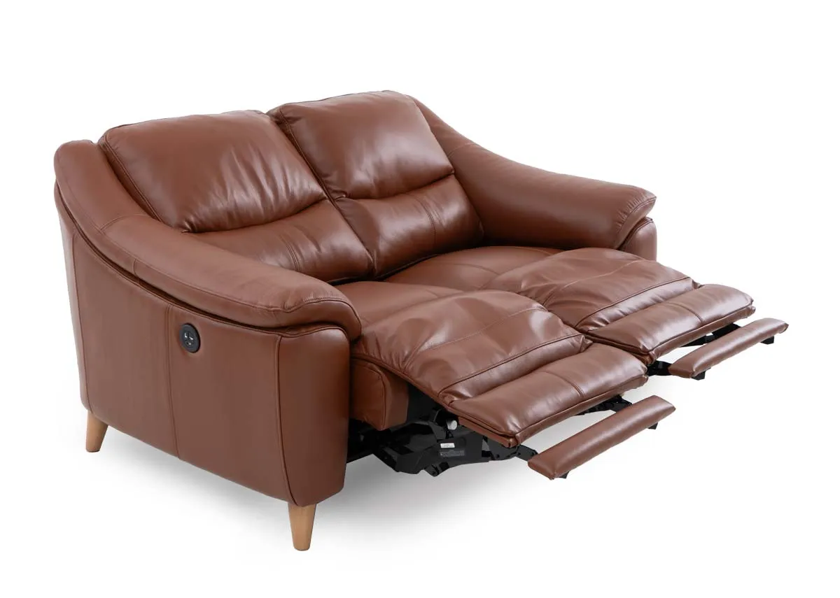 A dimension image of the Blaze 2 Seater sofa with 165cm x 97cm x 100-165cm