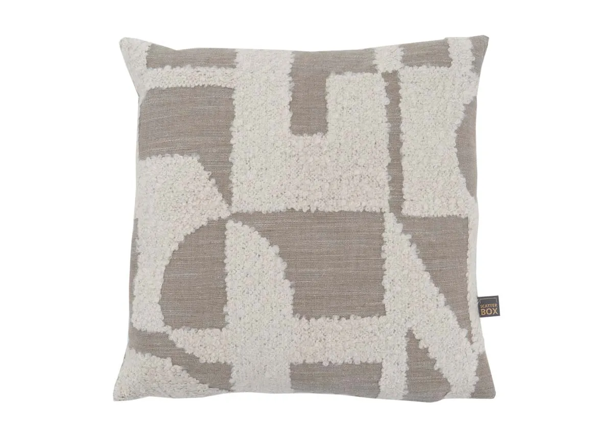 43cm Cream Accent Cushion - Lila