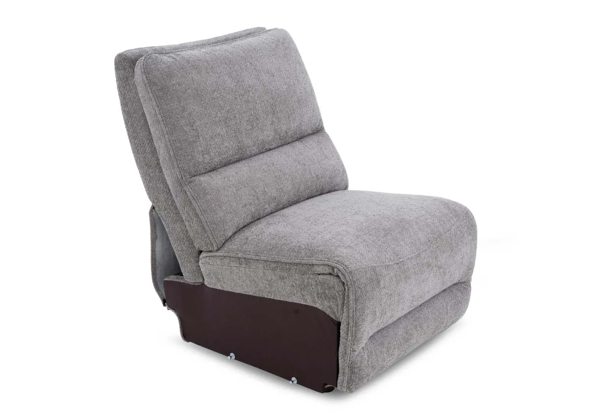 Grey Fabric Armless Unit (For Extra Large Corner Sofa) - Ashbrook