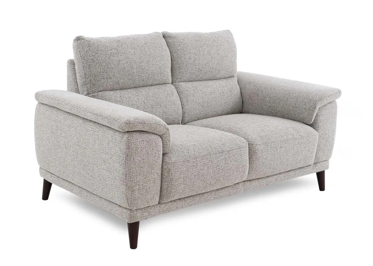 2 Seater Beige Fabric Sofa - Savoy