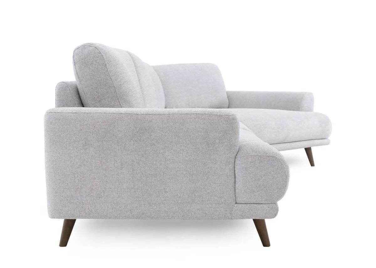 A dimension image of the Legend Corner sofa with 180cm/182cm x 94cm x 88cm