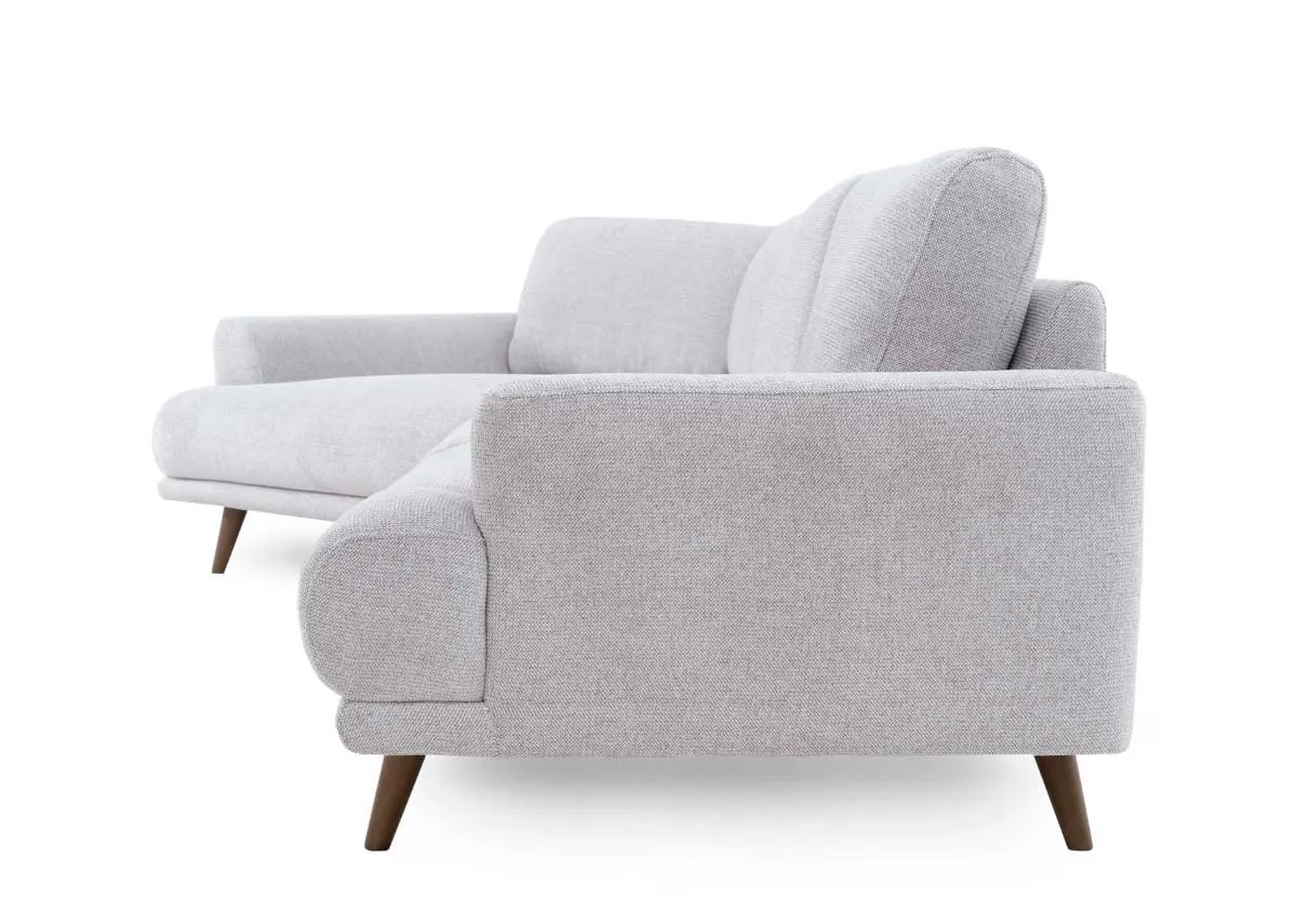 A dimension image of the Legend Corner sofa with 180cm/182cm x 94cm x 88cm