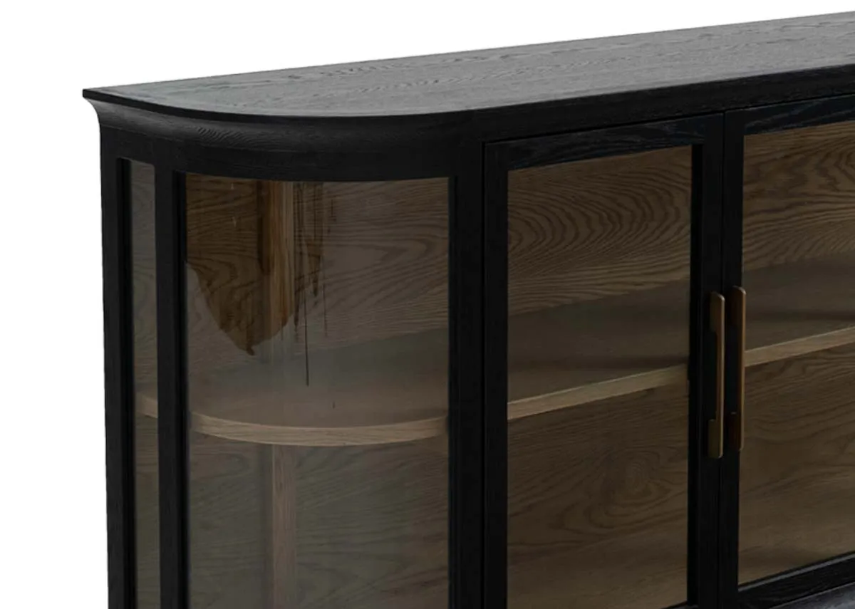 A dimension image of the Astoria Sideboard