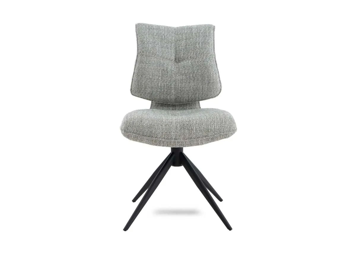 A dimension image of the Napoli dining chairs with 52.5cm x 63.5cm x 91cm