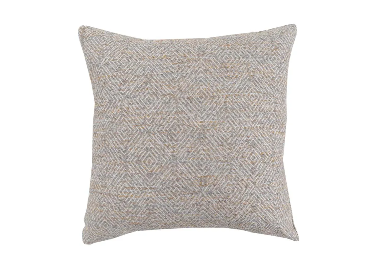 45cm Taupe Cushion - Warm Harvest