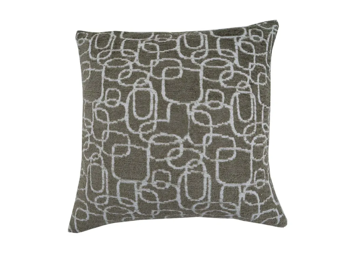 45cm Green Cushion - Spruce Trails