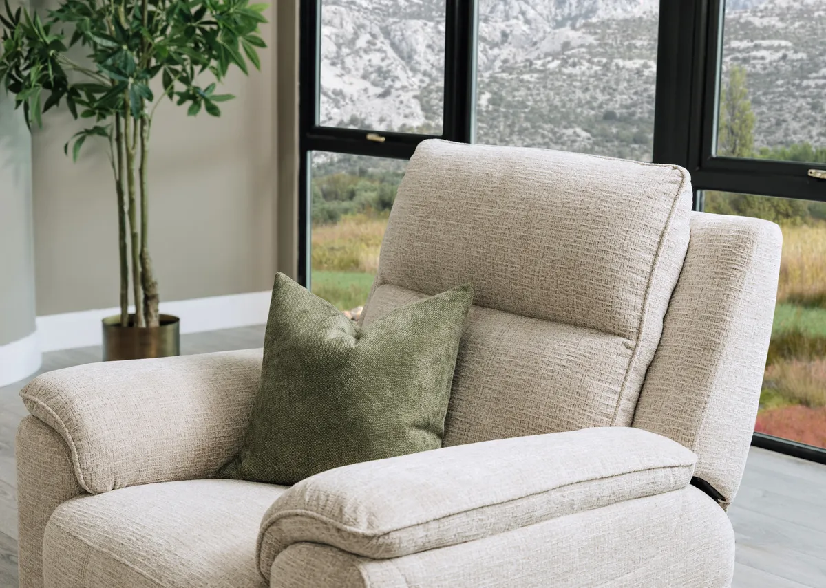 45cm Green Cushion - Rustic Field