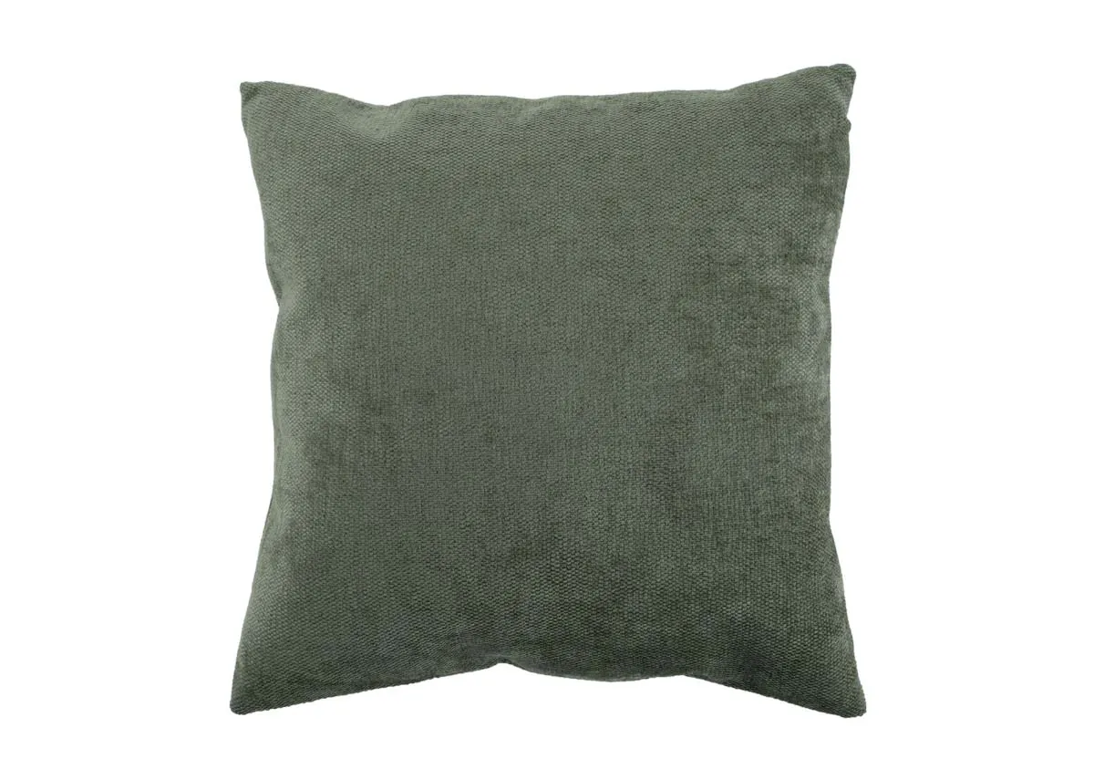 45cm Green Cushion - Rustic Field