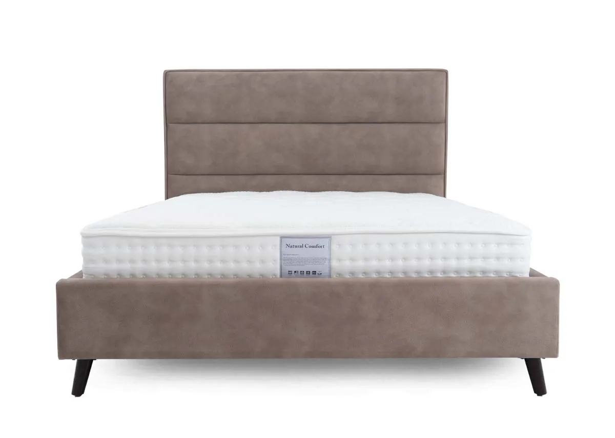 A dimension image of the Ebony 5ft Bedframe with 167cm x 130cm x 223cm