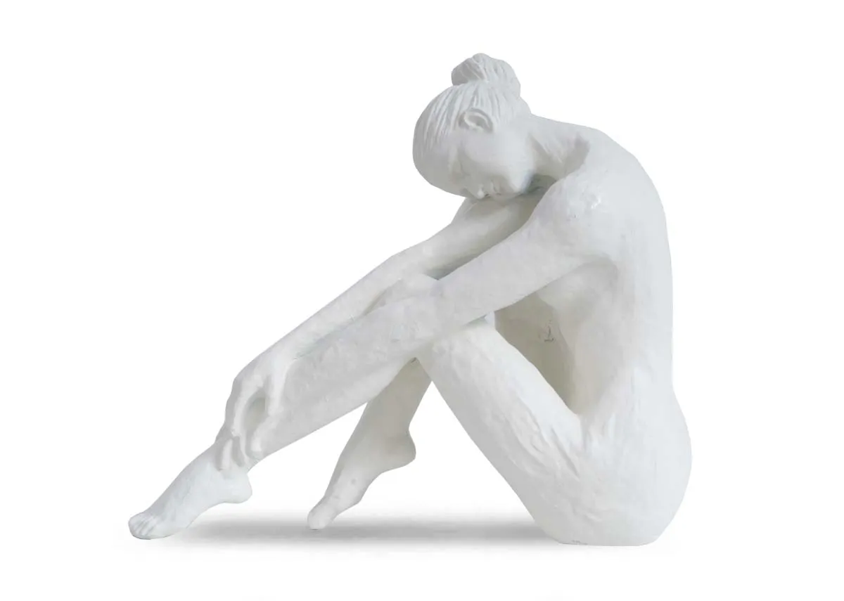 Cream Resin Ballerina - Solace