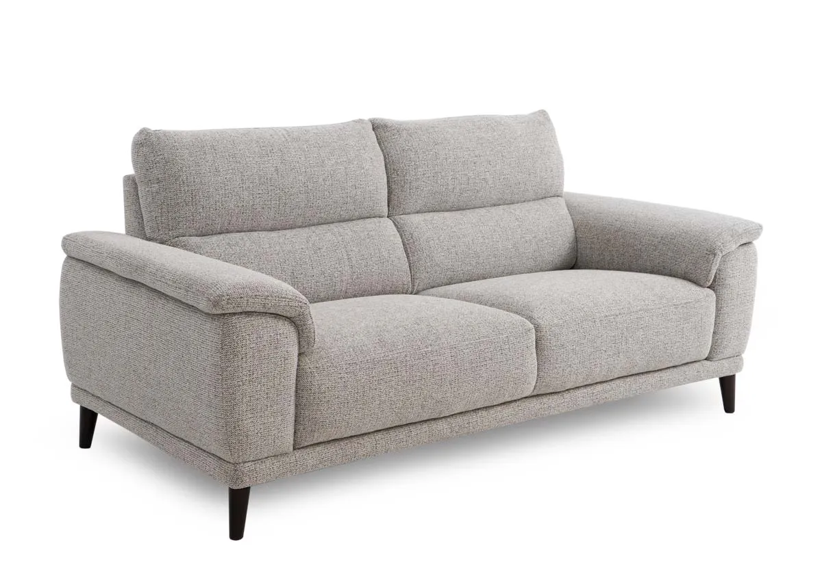 2.5 Seater Beige Fabric Sofa - Savoy