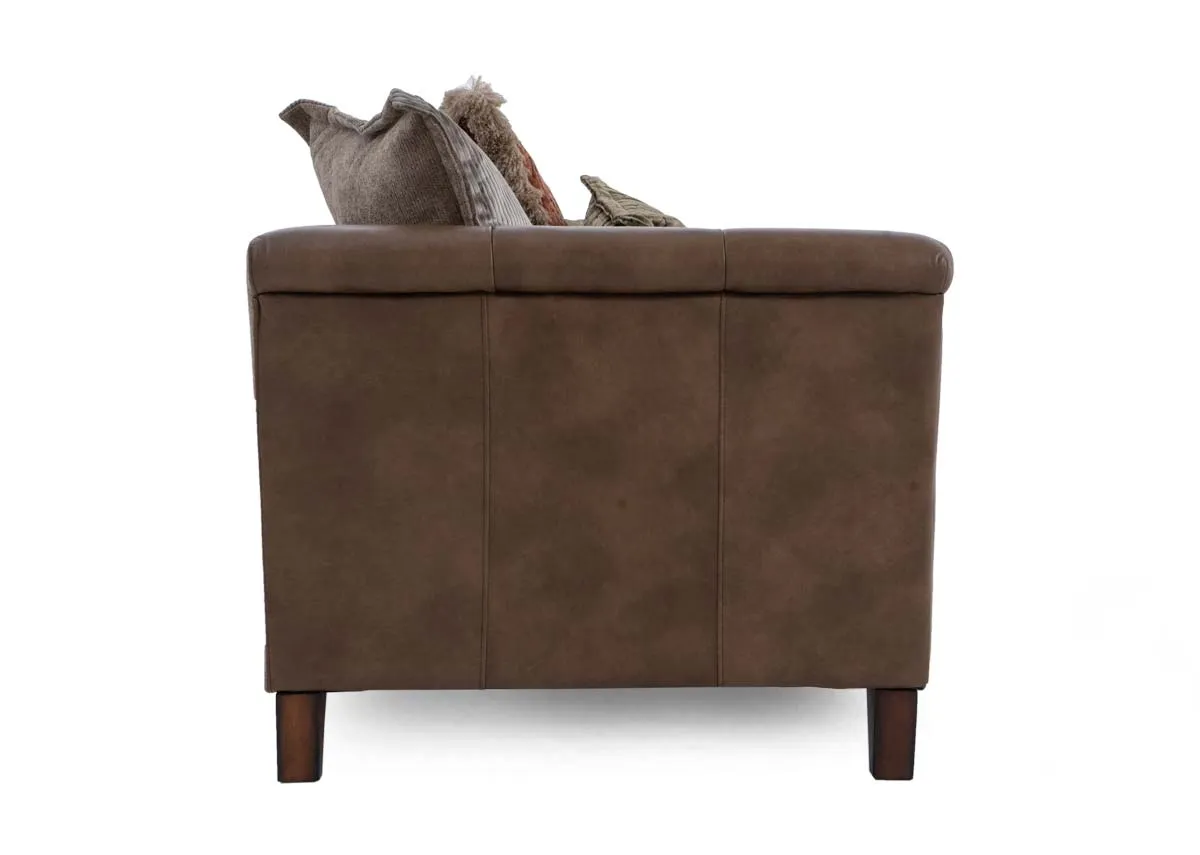 A dimension image of the Savannah 4 Seater with 252cm x 95cm x 83cm