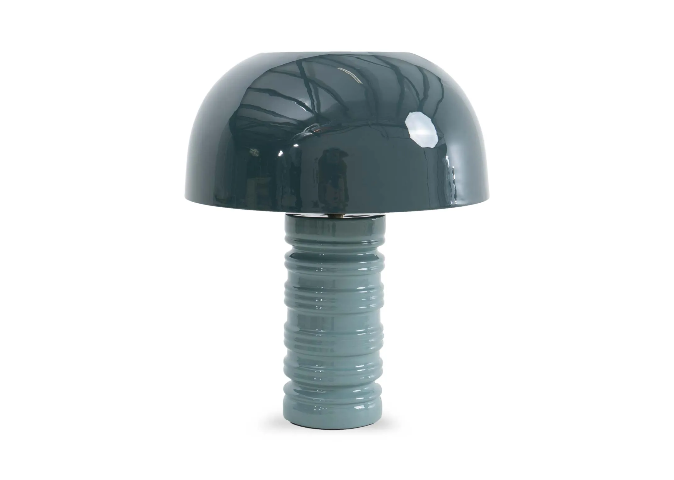 Blue Metal Table Lamp - Flint