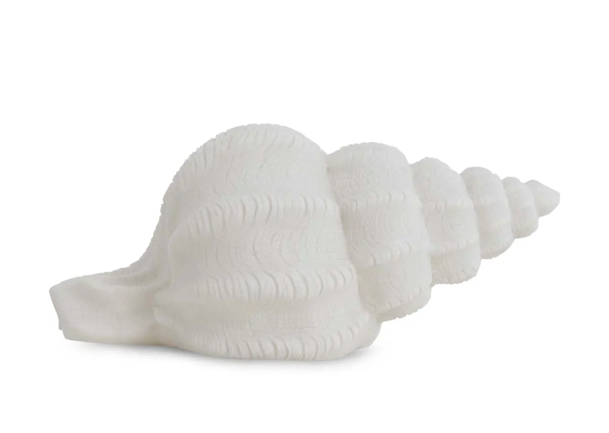 Ivory Sandstone Table Lamp - Shell