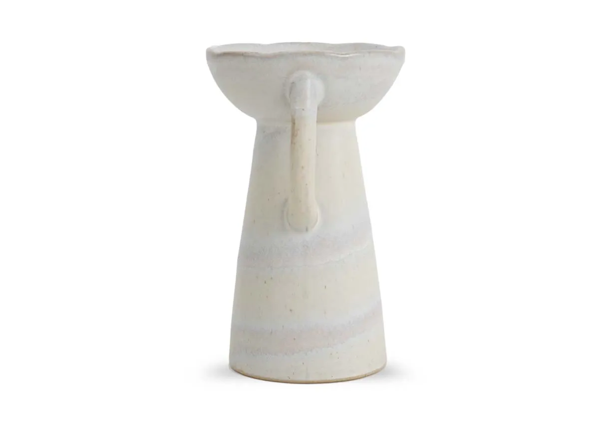 A dimension image of the Lucent Candleholder with 8.5cm x 13cm