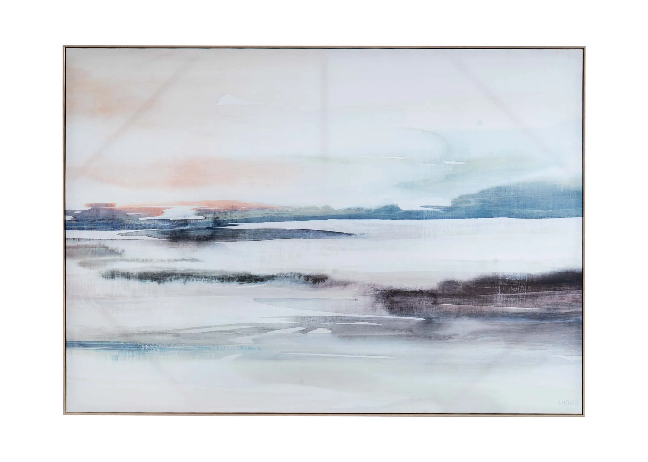 122cm x 88cm Framed Canvas - Illusion