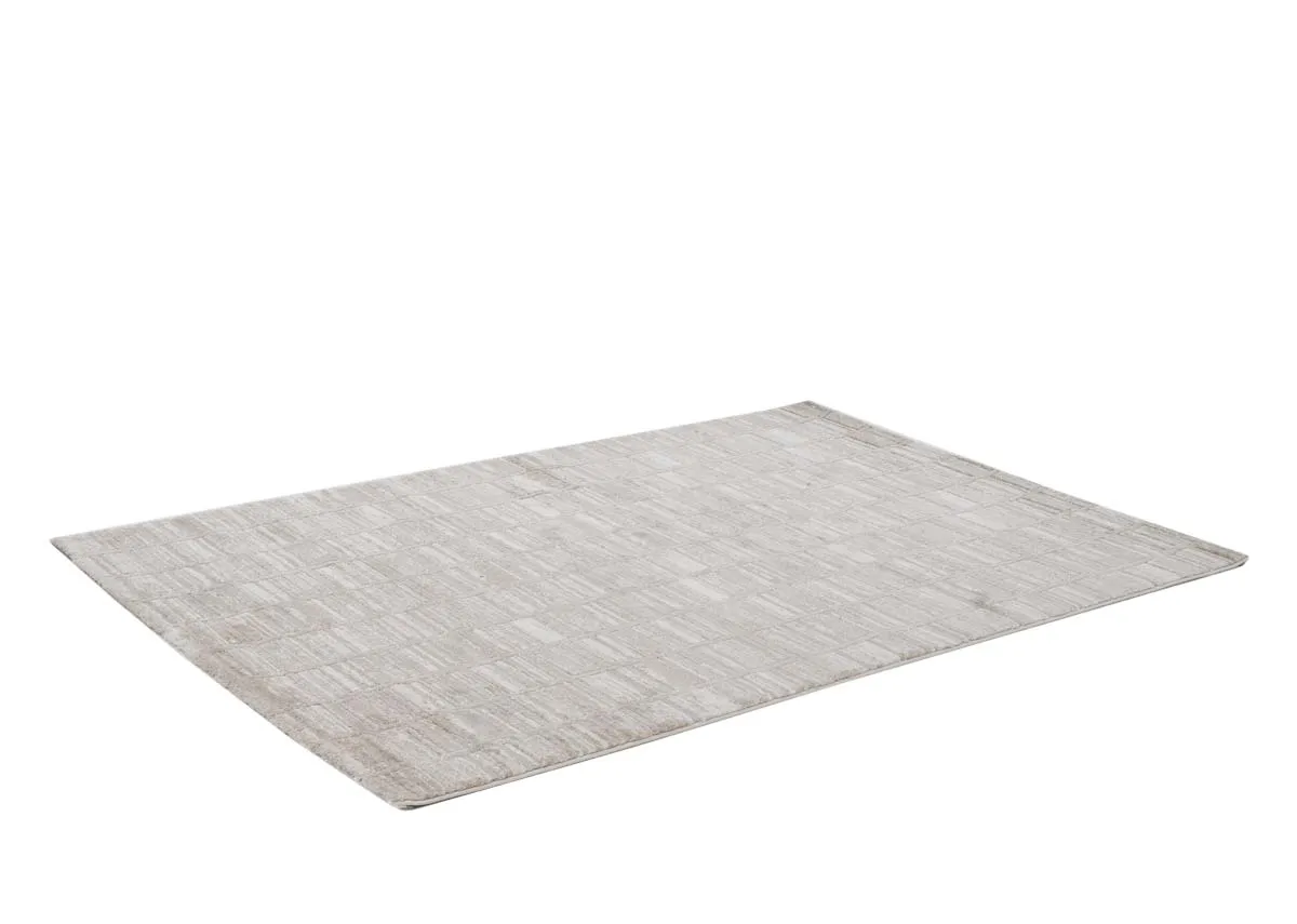 A dimension image of the Sable rug with 290cm x 200cm