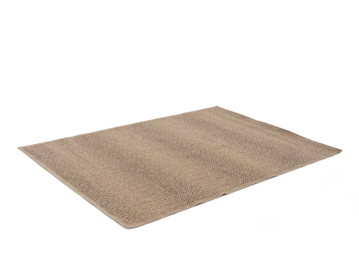 A dimension image of the Kenzy Rug with 120cm x 170cm