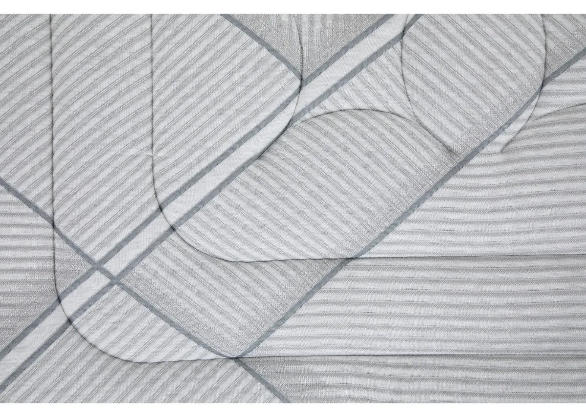 A closeup view of the Elite Comfort Mattress from EZ Living Furniture showing plant based cooling technology exclusive to us.