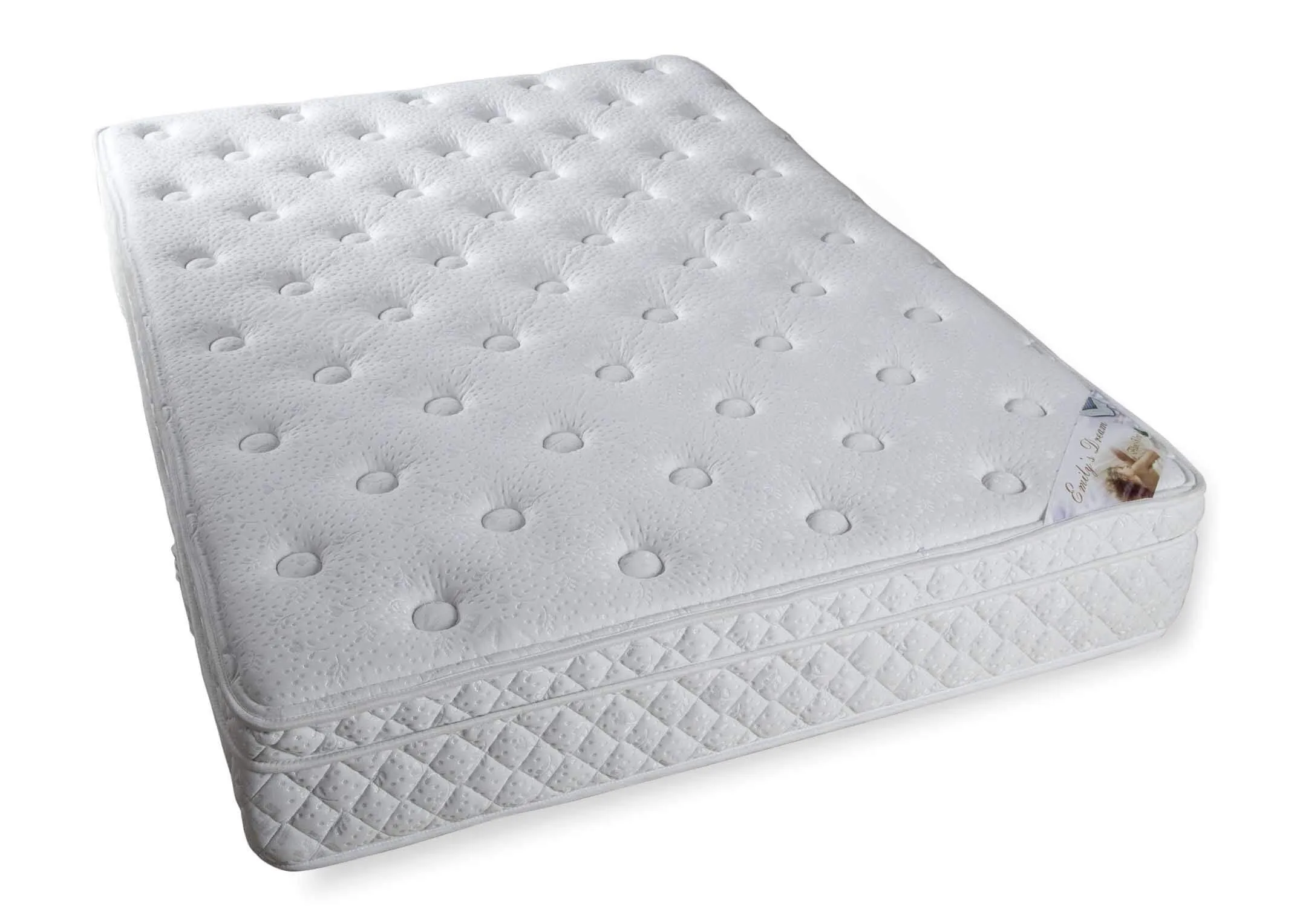 Standard dimensions for 4 foot 6" UK mattresses.(135cm x 190cm).