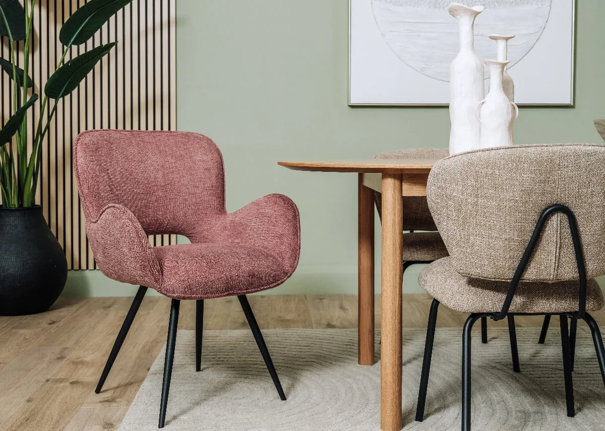 Light Plum Dining Chair - Lillie