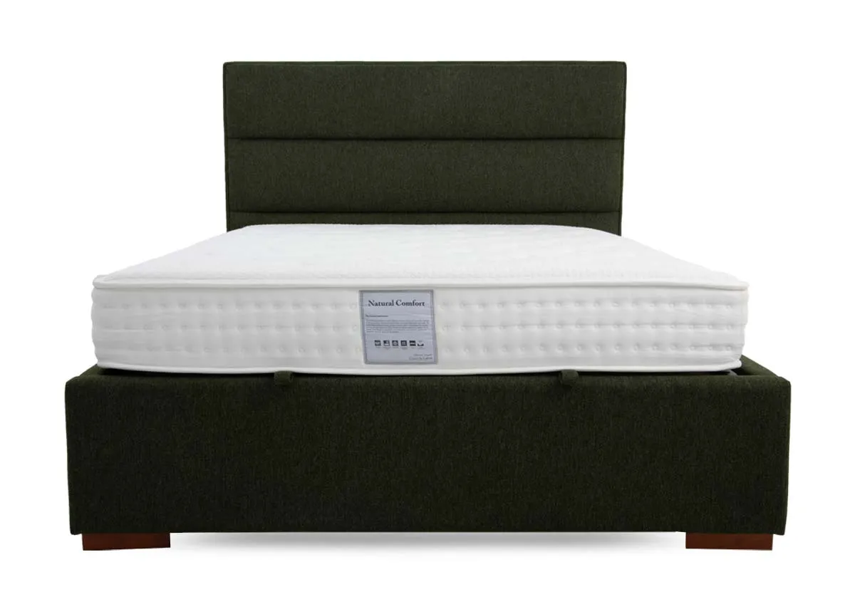 A dimension image of Ebony 6ft with 195cm x 210cm x 133cm